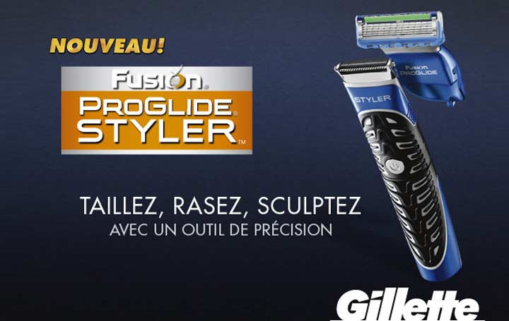 Lames Gillette Fusion Proshield Gillette Fusion Proglide Styler Le Rasoir Gillette Fusion
