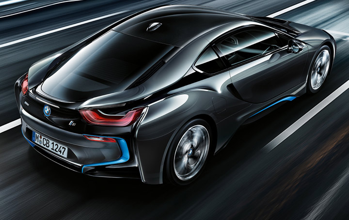 Coupé Hybride Bmw I8 Voiture Sport Hybride 